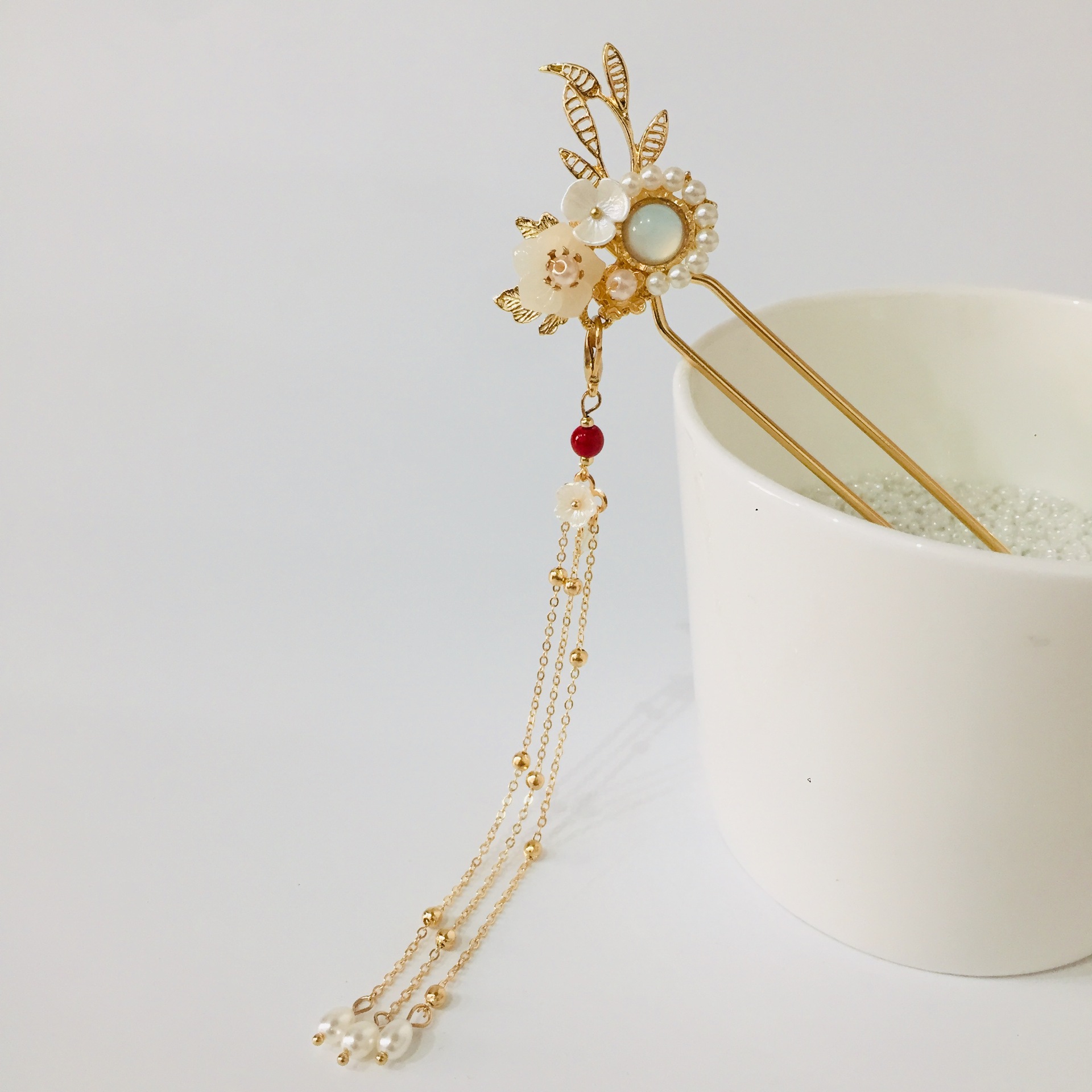 汉服头饰流苏发钗簪子民族风古装配饰饰品古风发饰步摇发簪女