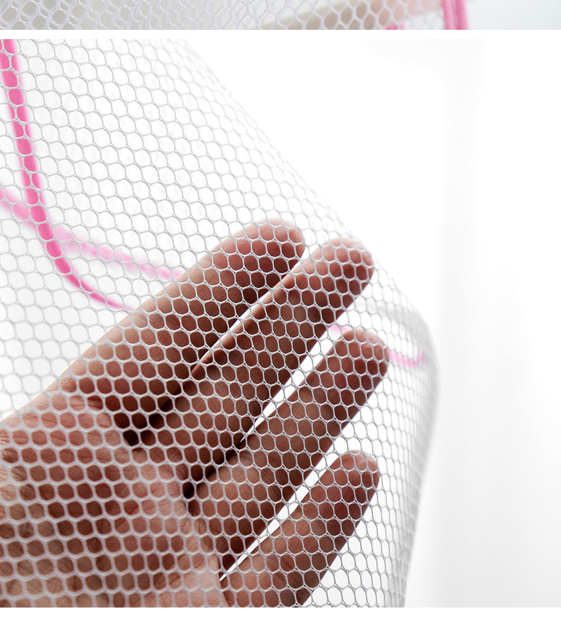 新款晒枕套家用双层晾晒网简约折叠晾枕头架子尼龙网布晾枕网批发