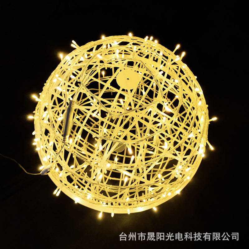 Customized Led Hanging Tree Light Outdoor Waterproof Street Shopping Mall Lighting Holiday Decorative Light Lighting Ball Light Vine Bal Light