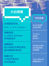 1S2J批发记忆棉床垫独袋弹簧席梦思七区护脊家用卷包盒子软硬两用