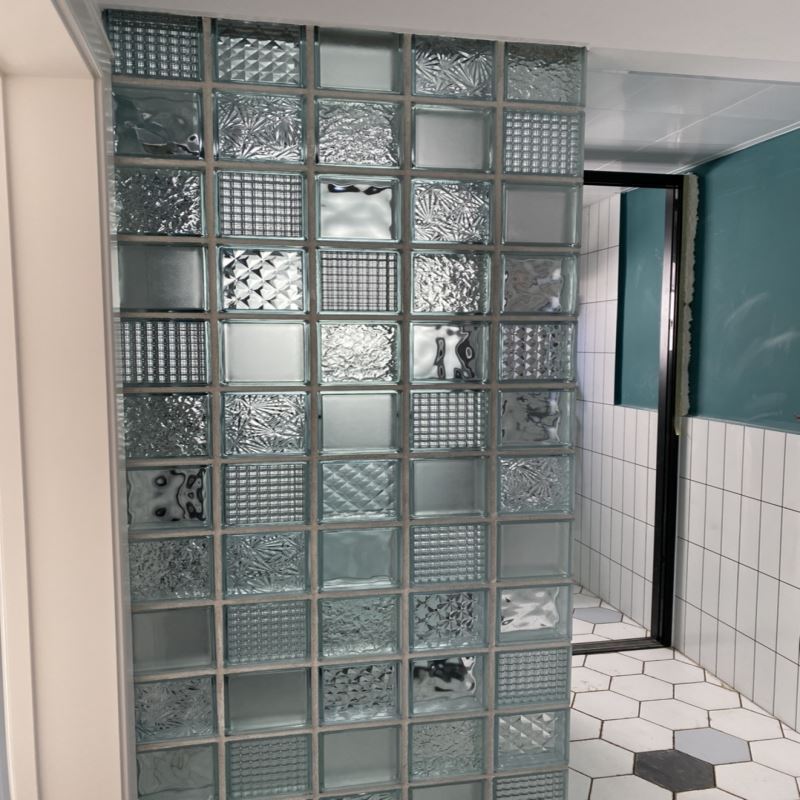 隔断墙玻璃砖玻璃墙卧室空心砖水晶砖云雾大块半墙家用卫生间创意