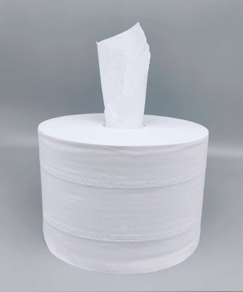 批发商场专用800g中心抽商务大盘纸定购酒店大卷纸厕纸