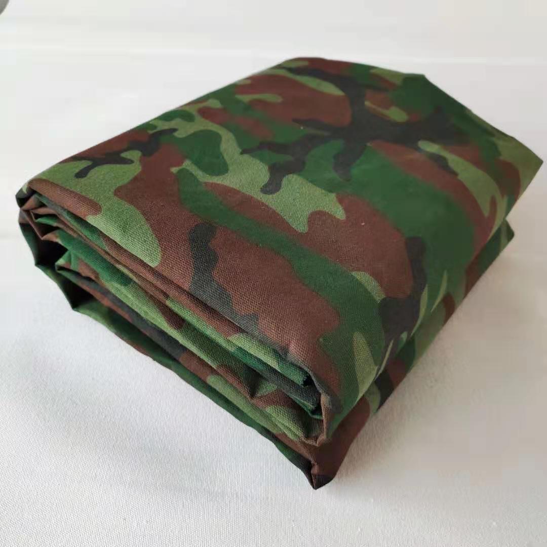厂家直销有机硅迷彩帆布遮阳防雨防晒林地迷彩数码迷彩篷布可定制