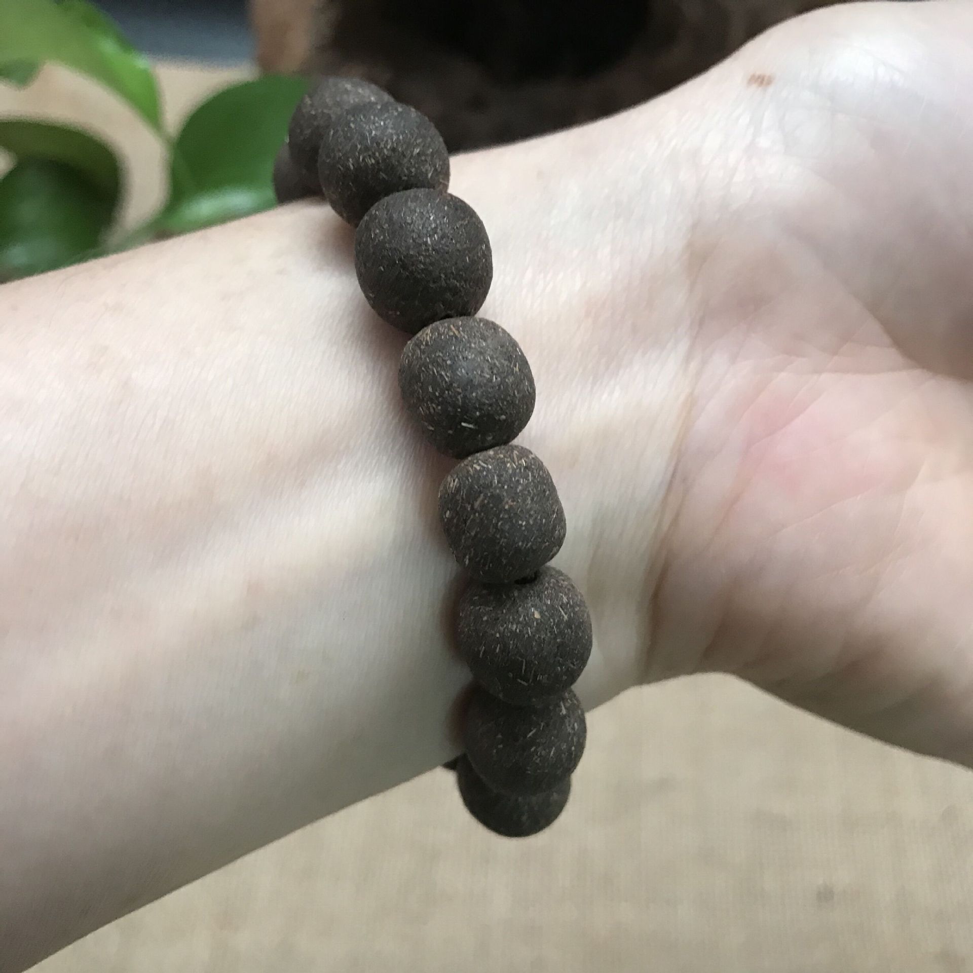 静慧文化 香味桂花香丸手串 降真香手串手链 古风合香老山檀手串