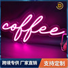 Direct selling led Flexible The neon lights luminescence letter Market Coffee shop personality modelling The neon lights decorate