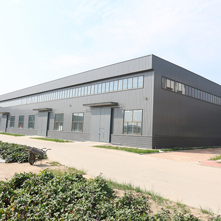 河北厂家外销钢结构厂房全新钢结构车间