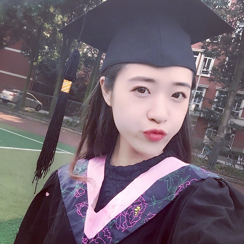 学士服拍照 毕业礼服 女大学生学院风高中毕业照学位服博士硕士服