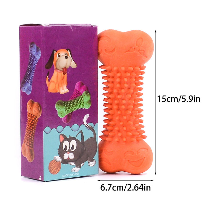 Love Bone Pet Toy TPR Molar Teeth Cleaning Dog Soft Glue Cathro Interactive Pet Supplies