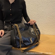 大牌真皮链条包单肩包斜挎包女百搭休闲托特包女包包高级感大容量