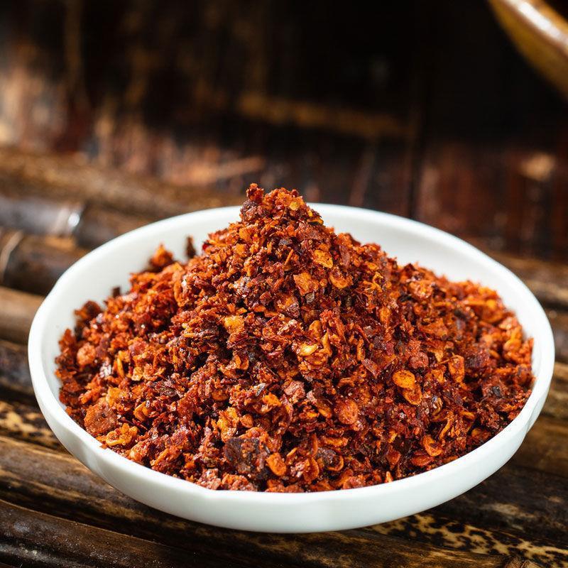 重庆石柱土特产红辣椒面香辣油辣椒小面辣椒面克