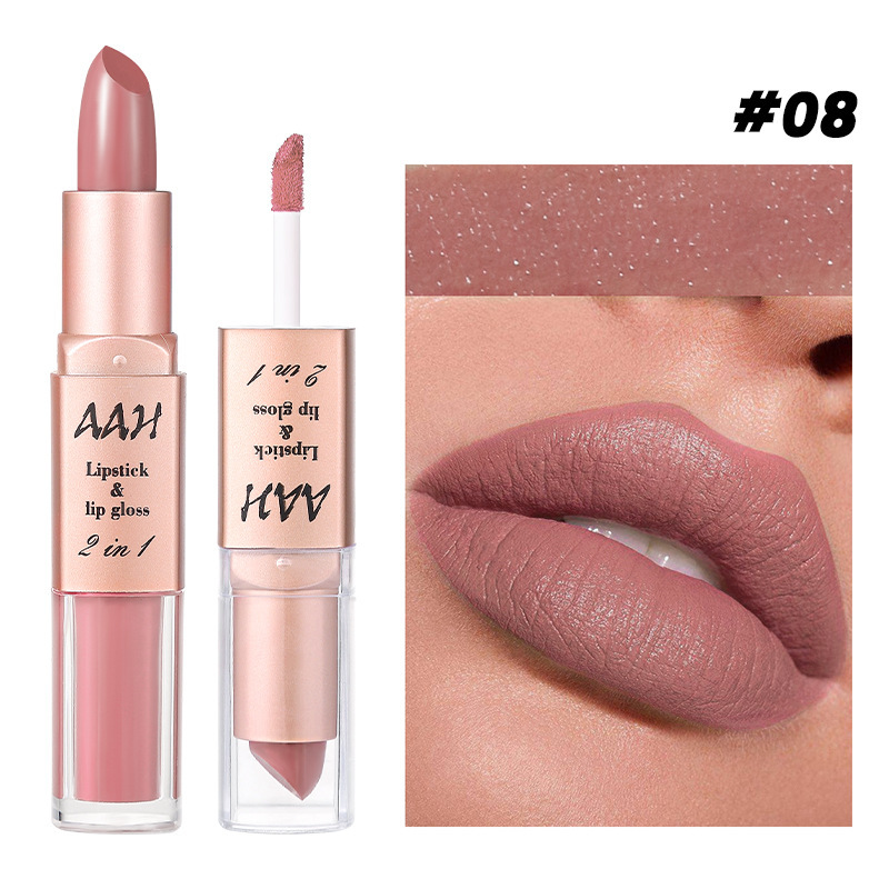 Double-Headed Lipstick Lip Glaze Lip Gloss