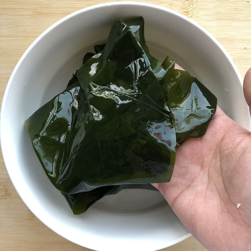 盐渍海带边新鲜海带片厚海带块斤非干货整箱大连特产小海带g