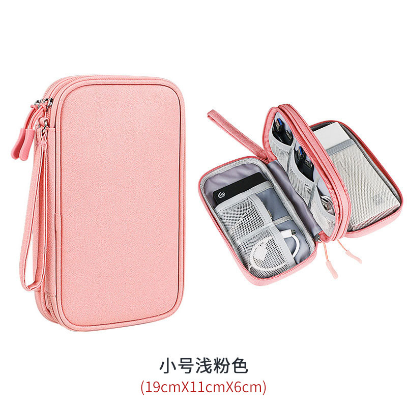 Digital Accessories Storage Bag Multi-Layer Power Supply Hard Disk Protection Covers Power Bank U Disk Shield Earphone Dustproof Data Cable