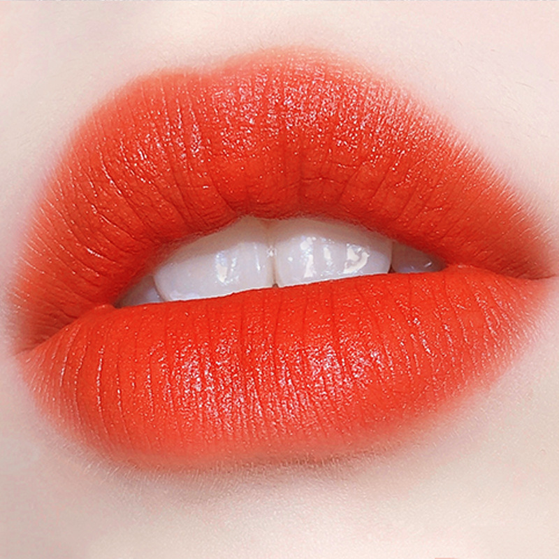 onlymodel唯模橘色系列口红女学生款显白南瓜奶油西柚胡萝卜橙色