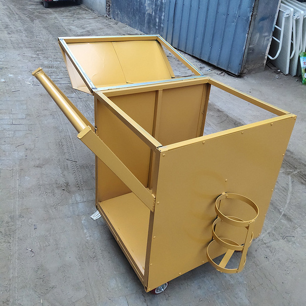 定制焊机小推车车间移动工具多功能收纳架子焊机手推车带灭火器槽