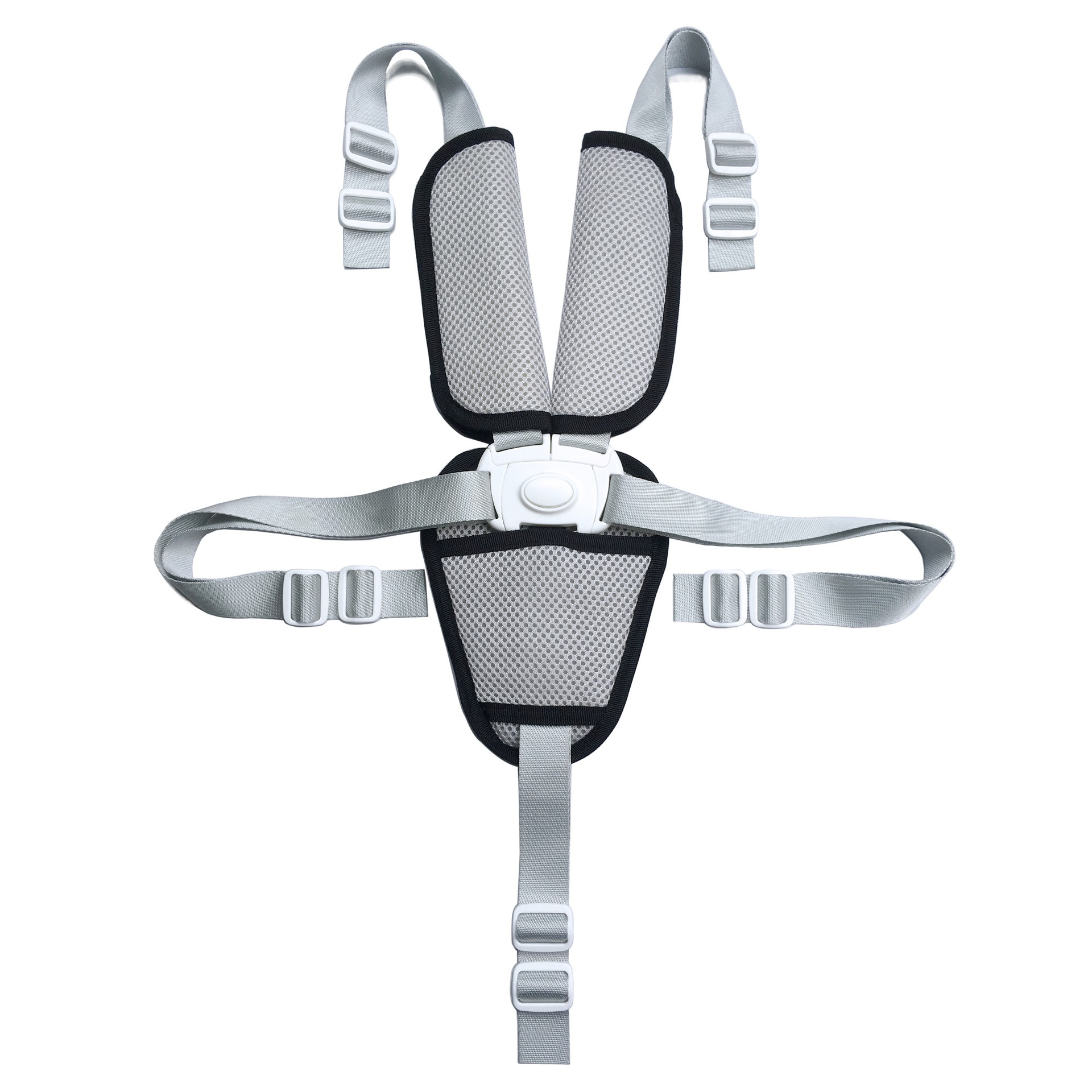 儿童餐椅安全带推车藤椅五点式婴儿车电动车三轮车保险带