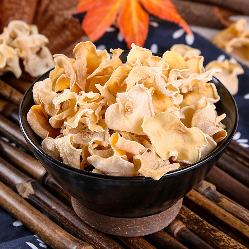 云南兔耳菌白木耳竹耳竹兔耳菌耳朵菌兔耳菇白玉木耳干货竹子菇