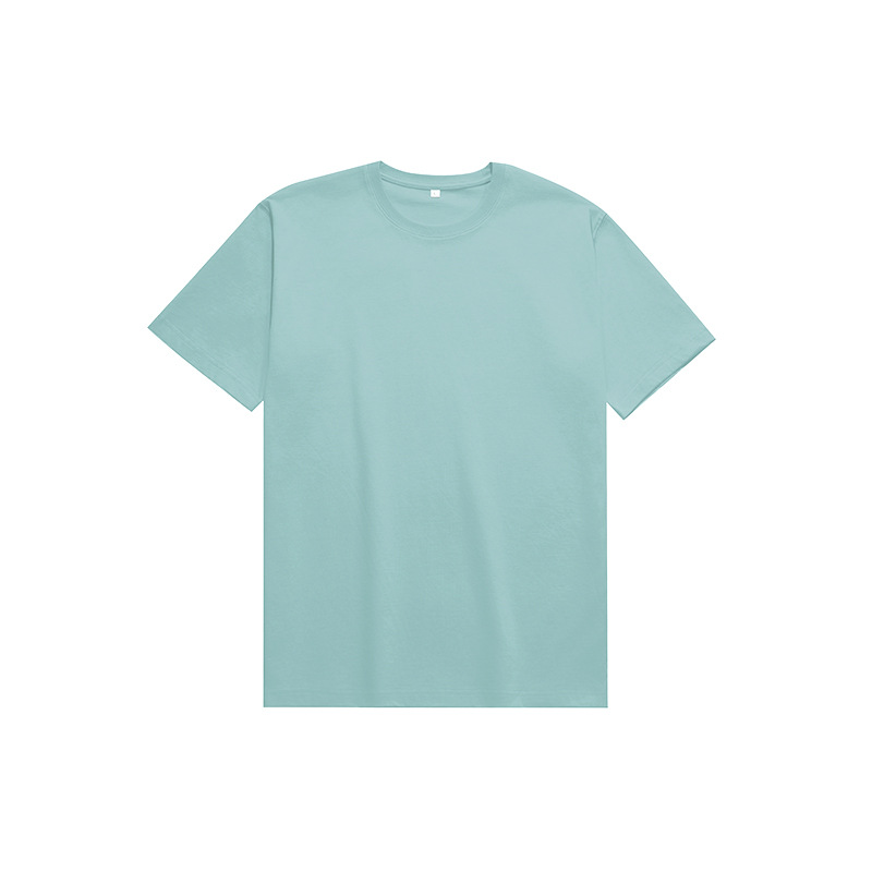260G Heavy T-shirt Customized Men's Cotton Basic Shirt Printed Logo round Neck Non-Ironing Activity Cultural Clothing Advertising Shirt