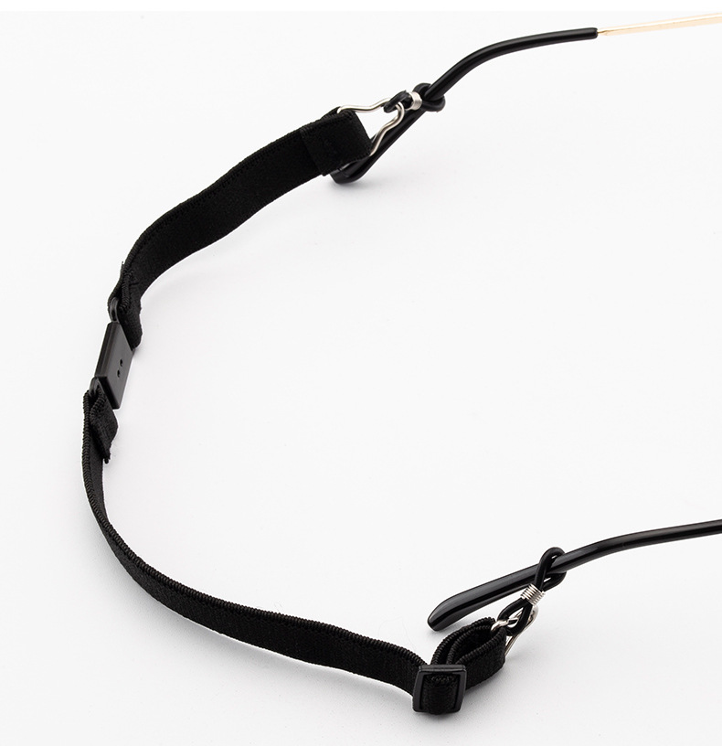 卡扣式眼镜绳防滑眼镜配件挂链眼镜腿脚套挂绳运动眼镜绳子固定带