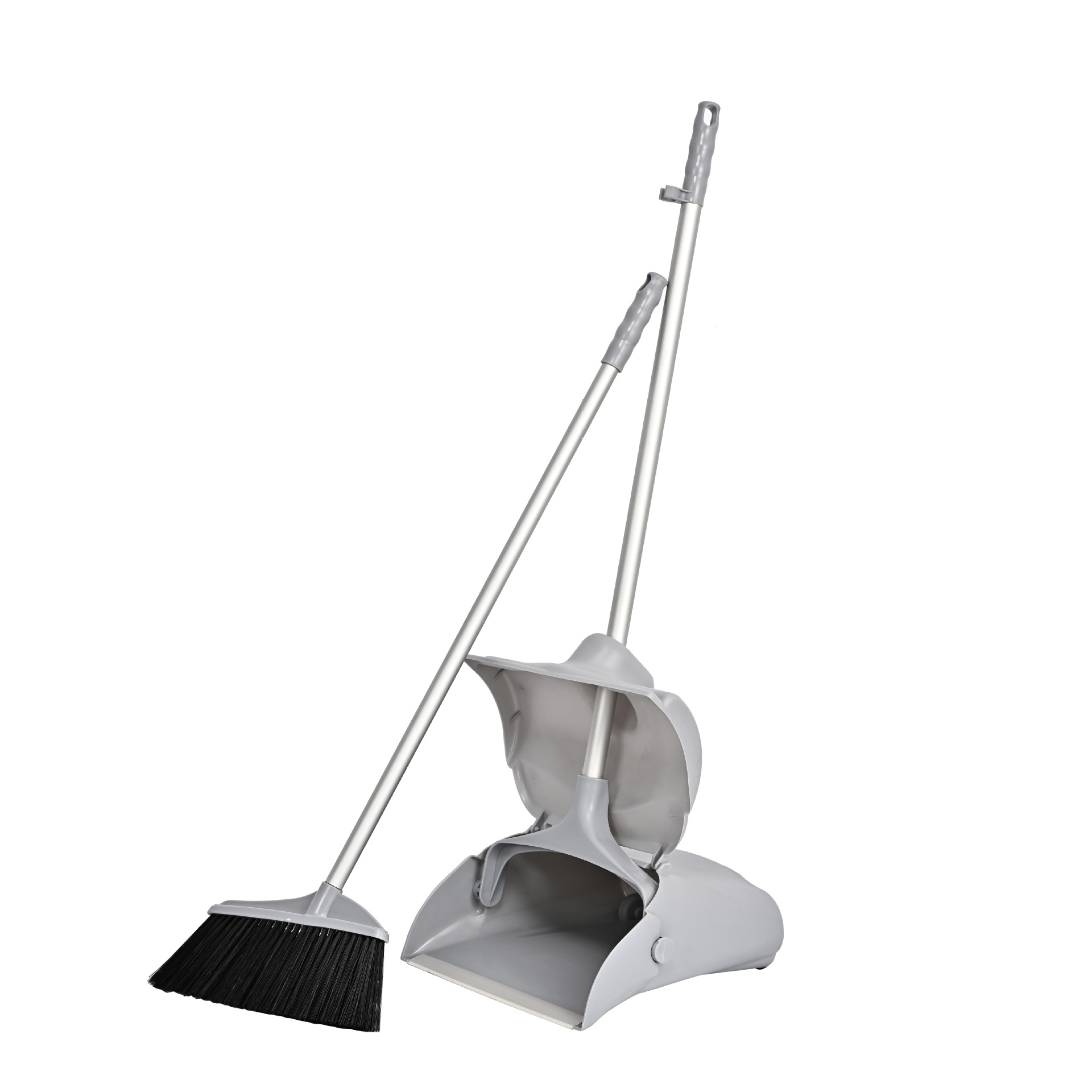 铝杆扫把簸箕套装家用扫地折叠苕帚畚斗酒店商场商用防风垃圾铲