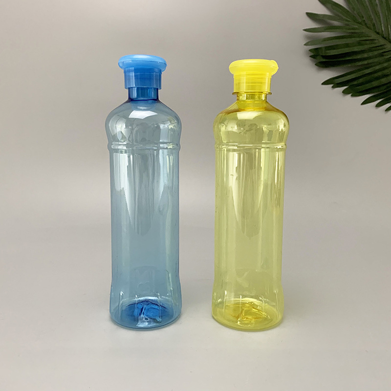 500毫升洗洁精瓶 洗涤灵瓶 蓝色透明洗洁精瓶 翻盖洗洁精瓶-阿里巴巴