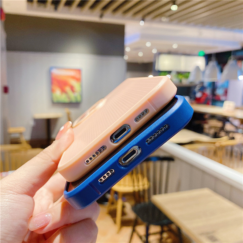 iphone13优盾钻石纹手机壳适用苹果12promax保护套硅胶11镜头全包