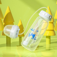 亚马逊爆款婴幼儿免手持标口径240ml奶瓶宝宝解放双手奶瓶pp奶瓶