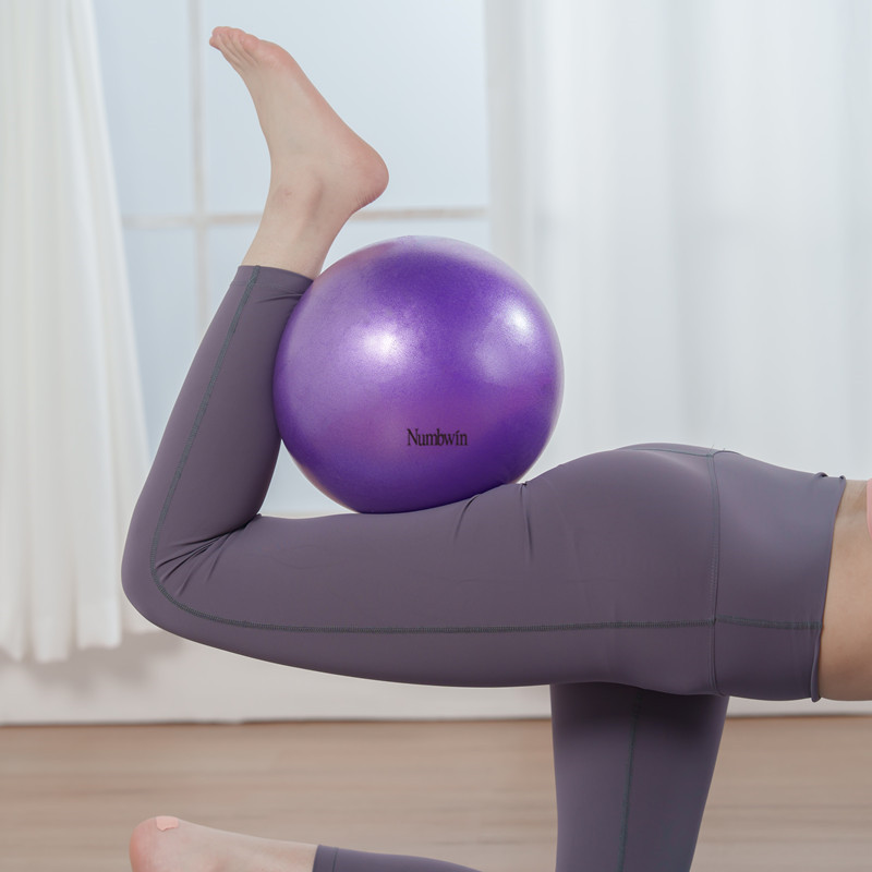 25cm磨砂防爆瑜伽球三件套普拉提小球瑜伽麦管球健身麦秆球源头厂