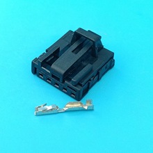 国产适用于汽车多功能方向盘改装插头插件DJ7055B-0.6-21