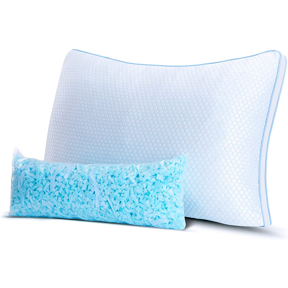 Adjustable Height Memory Foam Broken Cotton Pillow Sleeping Pillow