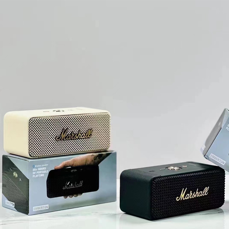 Cross-Border New Emberton Little Marshall Bluetooth Wireless Small Speaker Portable Outdoor Audio Subwoofer