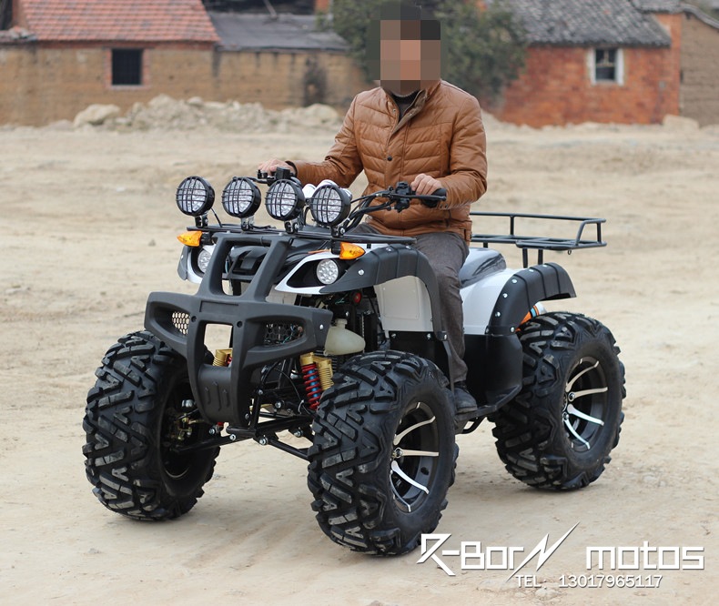 宗申200水冷差速轴传动全地形跑车大公牛沙滩车四轮越野摩托车