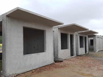 水泥房 活动房 钢筋混凝土材质 拼装式 耐腐蚀 抗氧化 经久耐用