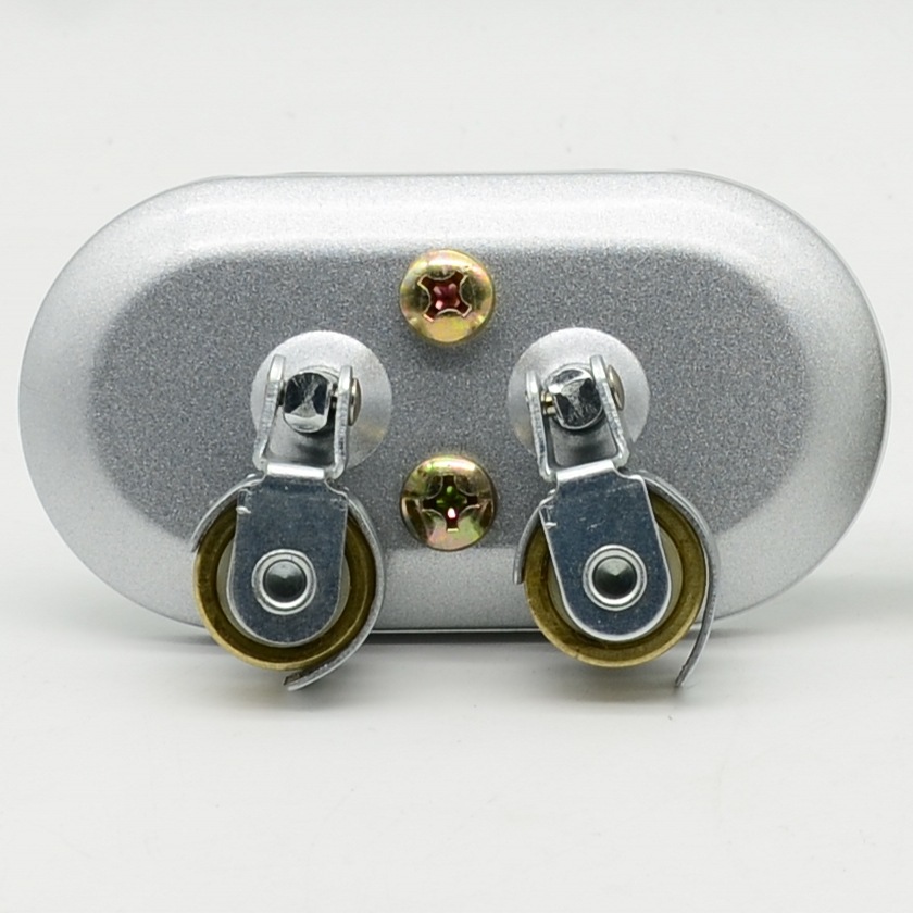 晾衣架万向轮转角器转向轮滑轮导向轮阳台手搖升降晾衣杆通用配件