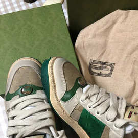 莆田鞋 2021秋季情侣款男女潮流休闲鞋 哭泣百搭小脏鞋男工厂直销