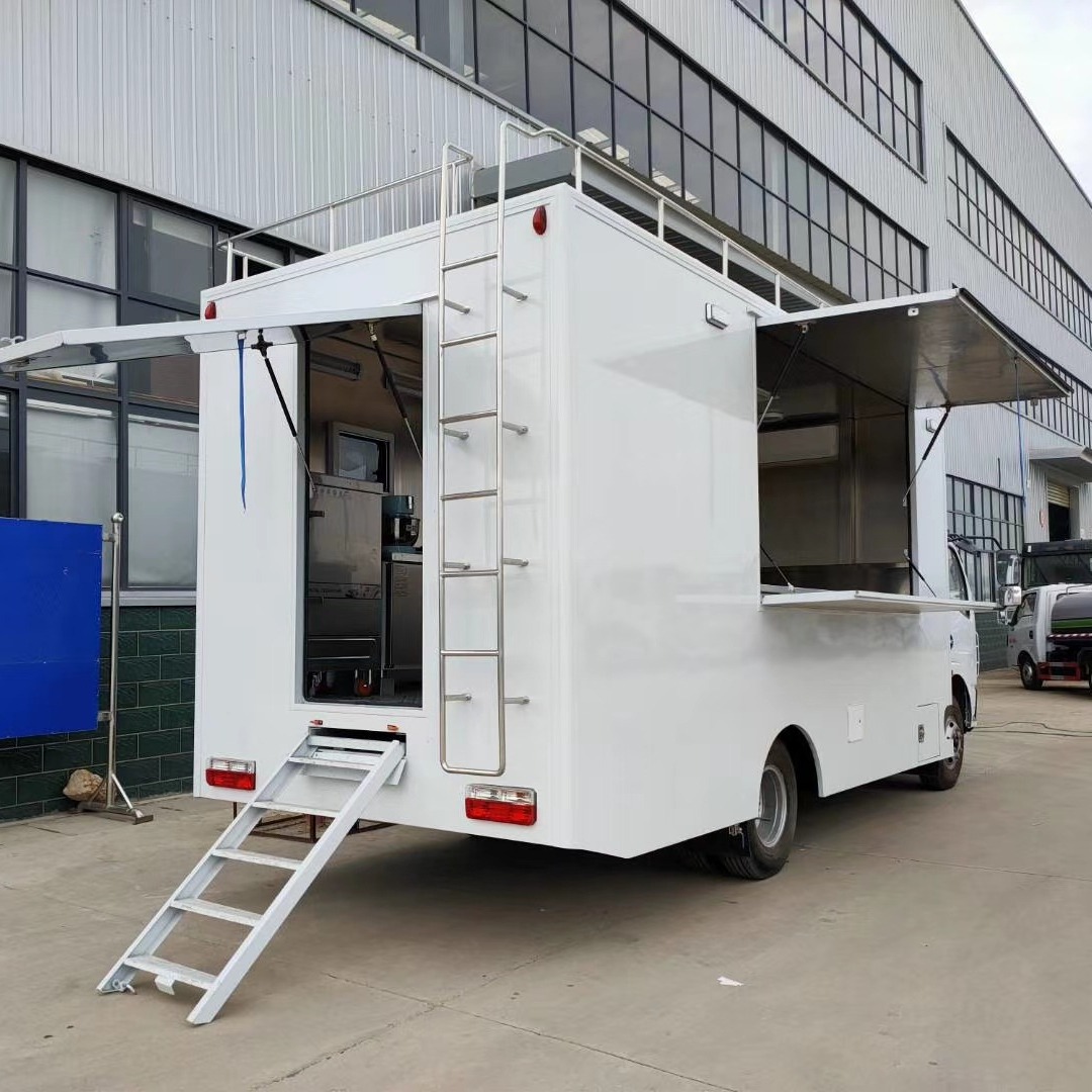 重汽牌保障餐车 自行式 炊事车 野外作业炊事车 学校保温送餐