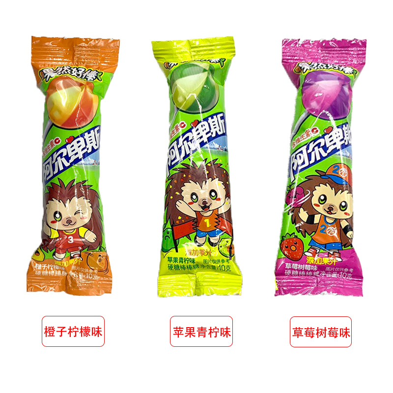 不二家阿尔卑斯棒棒糖连在一起超长一串情人圣诞节送朋友礼物零食