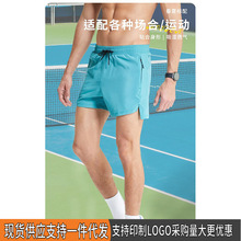 lulu运动短裤男女同款夏季速干宽松跑步健身训练田径马拉松网球裤