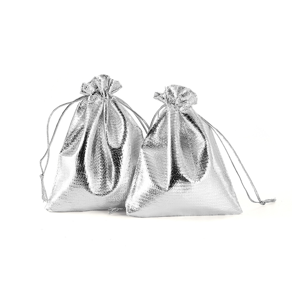 金银布袋 小饰品袋 束口袋 婚庆礼品包装袋 首饰袋 金袋子 珠宝袋