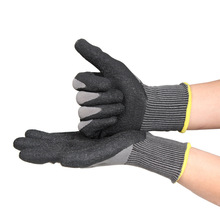瑞珂韦尔（Rockwell）RN1003 劳保手套防滑耐磨透气乳胶橡胶手套