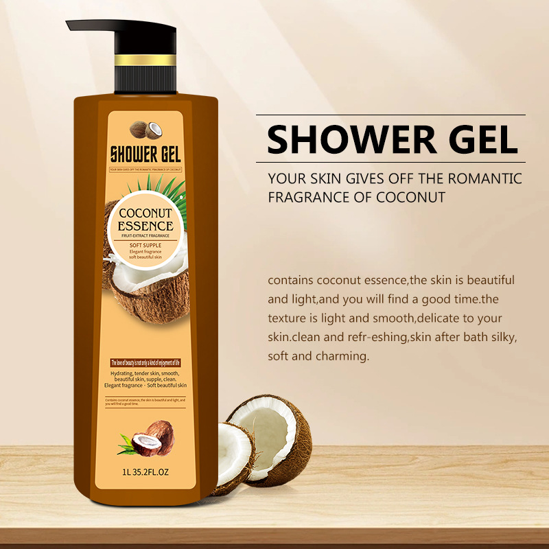 Foreign Trade Exclusive for Cross-Border Shampoo Carrot Olive Argan Oil Shampoo Shampoo Lemon Coconut Shower Gel