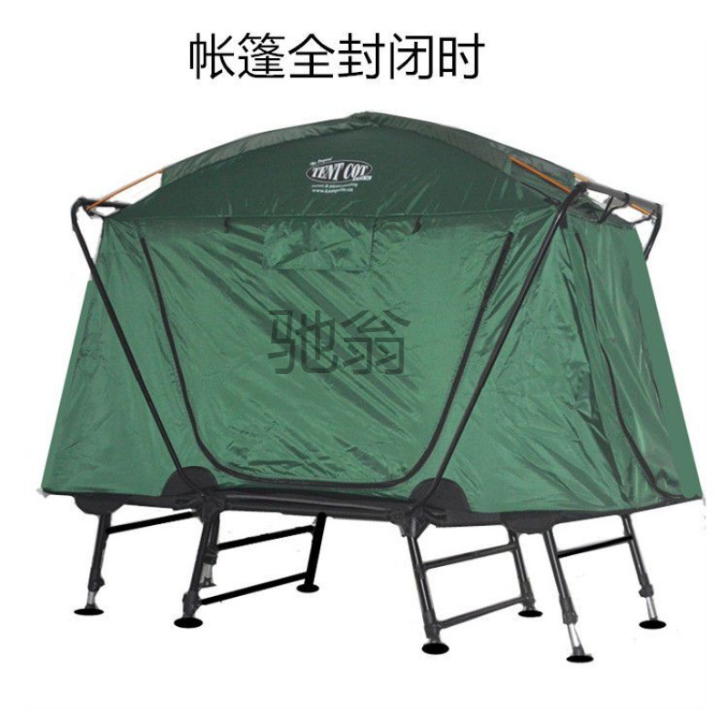 nw5单人离地可调帐篷野营钓鱼车顶折叠免搭防暴雨防风保暖帐蓬