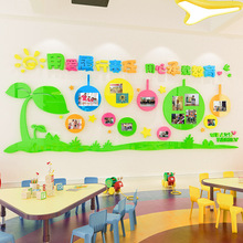 BG54教师风采展示墙贴立体环创主题墙走廊大厅环境布置幼儿园墙面