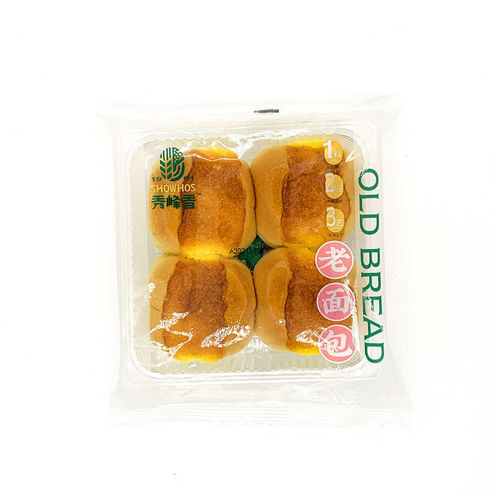 秀峰香老面包110克软面包儿童营养早餐代餐点心超市副食商店批发