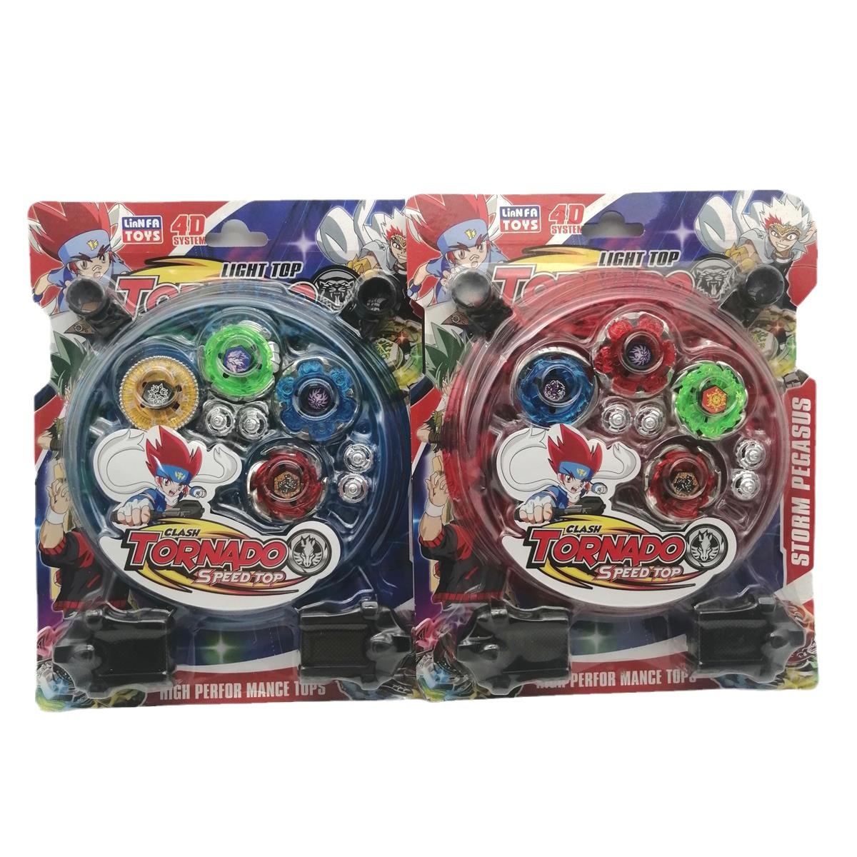 儿童玩具男孩游戏礼物 战斗陀螺4d合金陀螺套装 陀螺 发射器-阿里巴巴