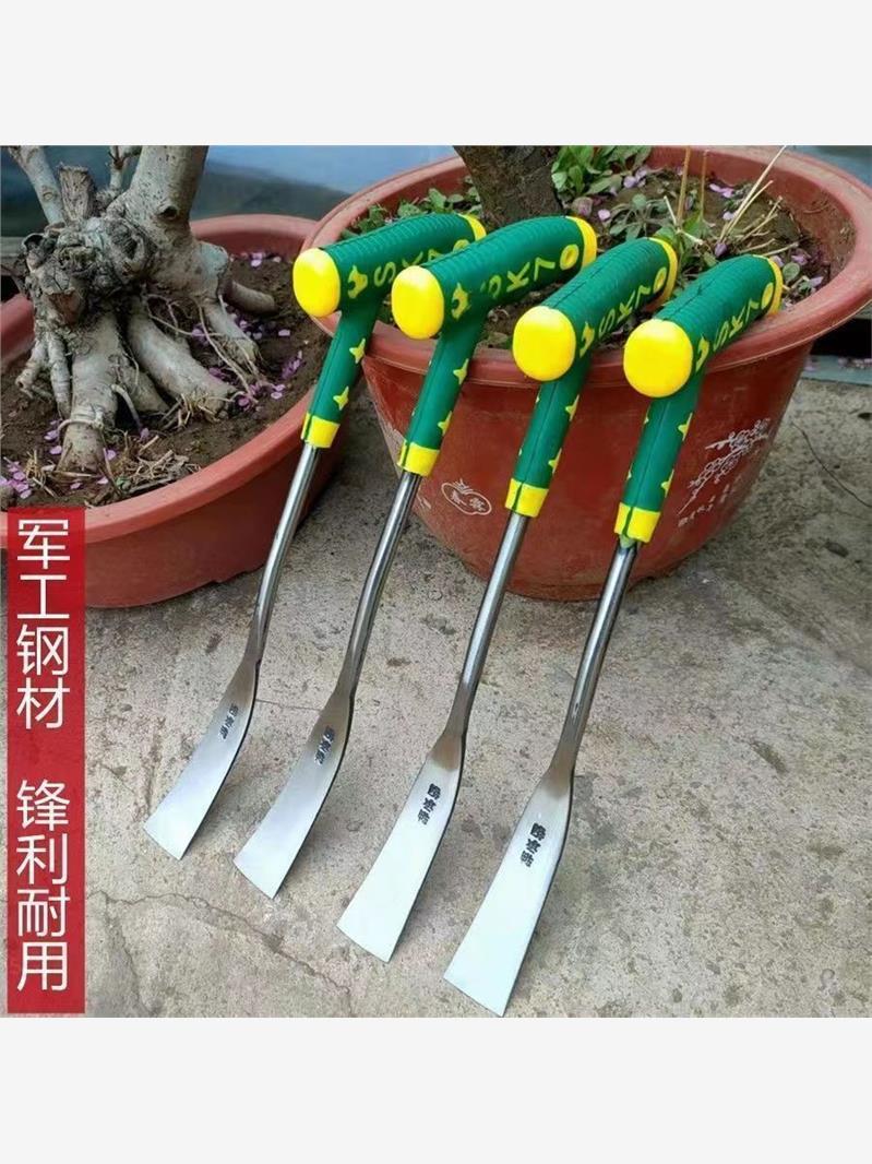 挖野菜挖蒜锰钢小铲子挖荠菜园艺铁铲种花挖土除草工具户外铲