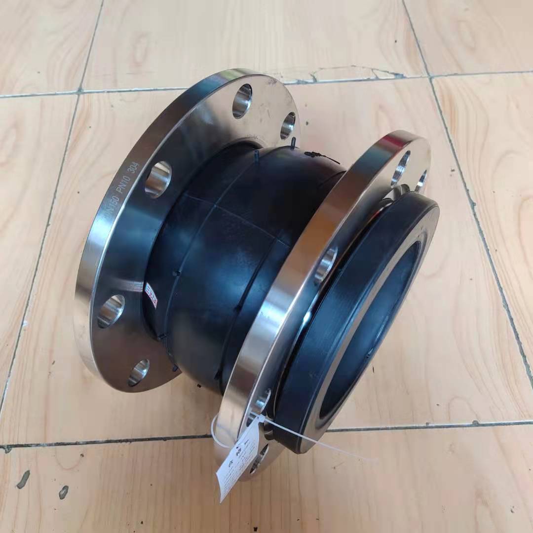 厂家直销304不锈钢橡胶软接头 国标橡胶软连接 管道避震喉软接头