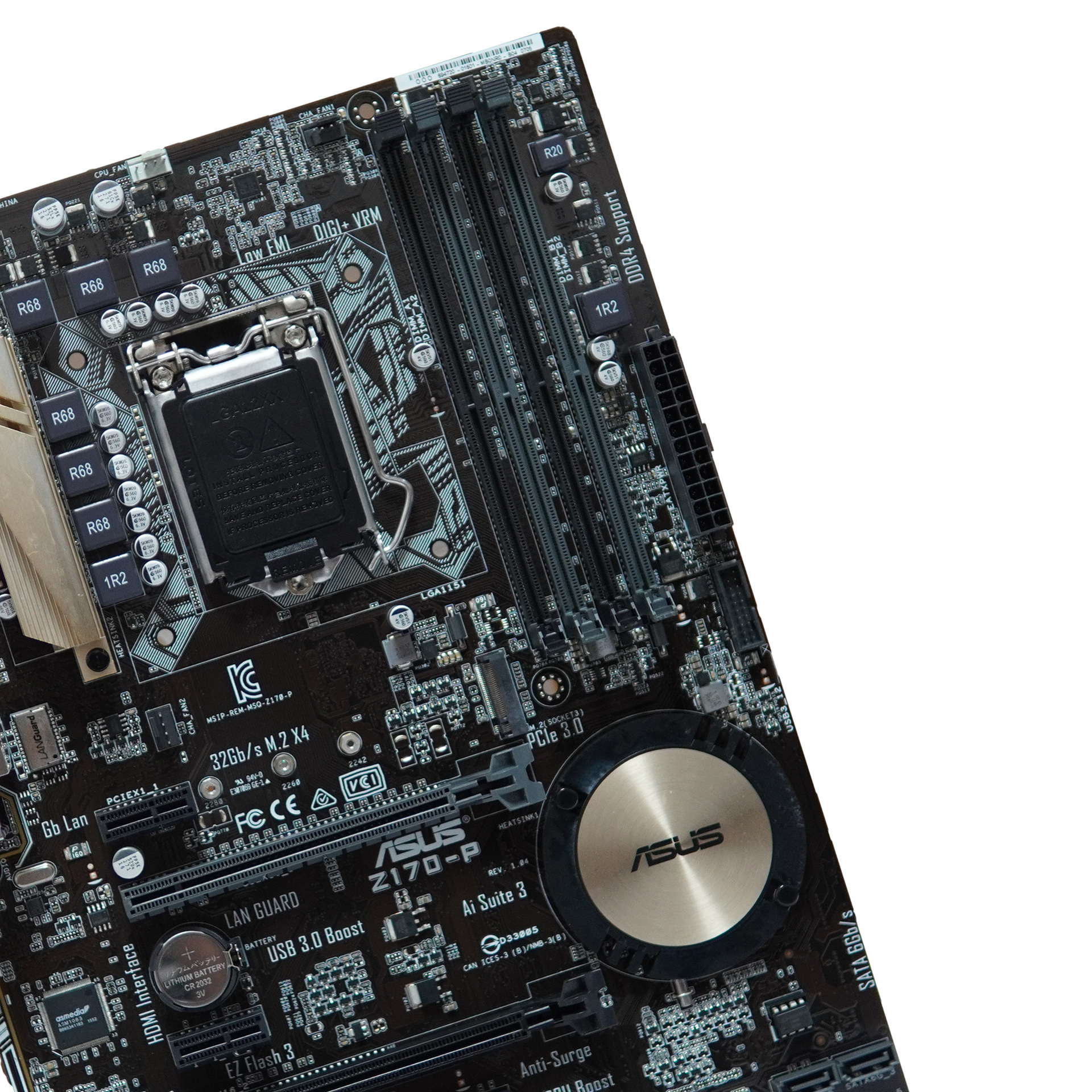 适用于asus/华硕 z170 -p lga1151 ddr4 z170游戏电脑大主板支持6