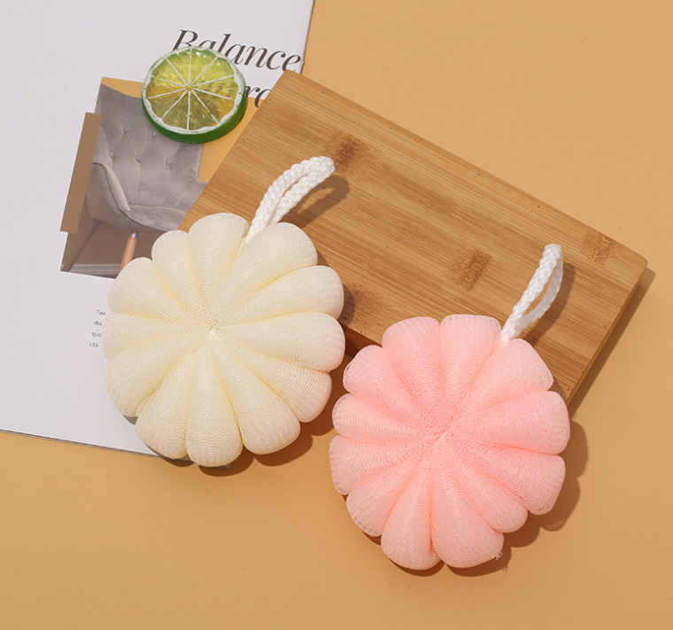 50G Loofah Pumpkin Bath Ball