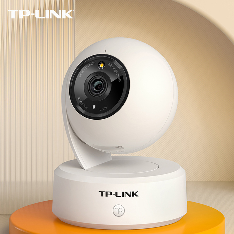tp-link 400万全彩无线网络摄像头机安防监控器 手机远程 ipc44aw